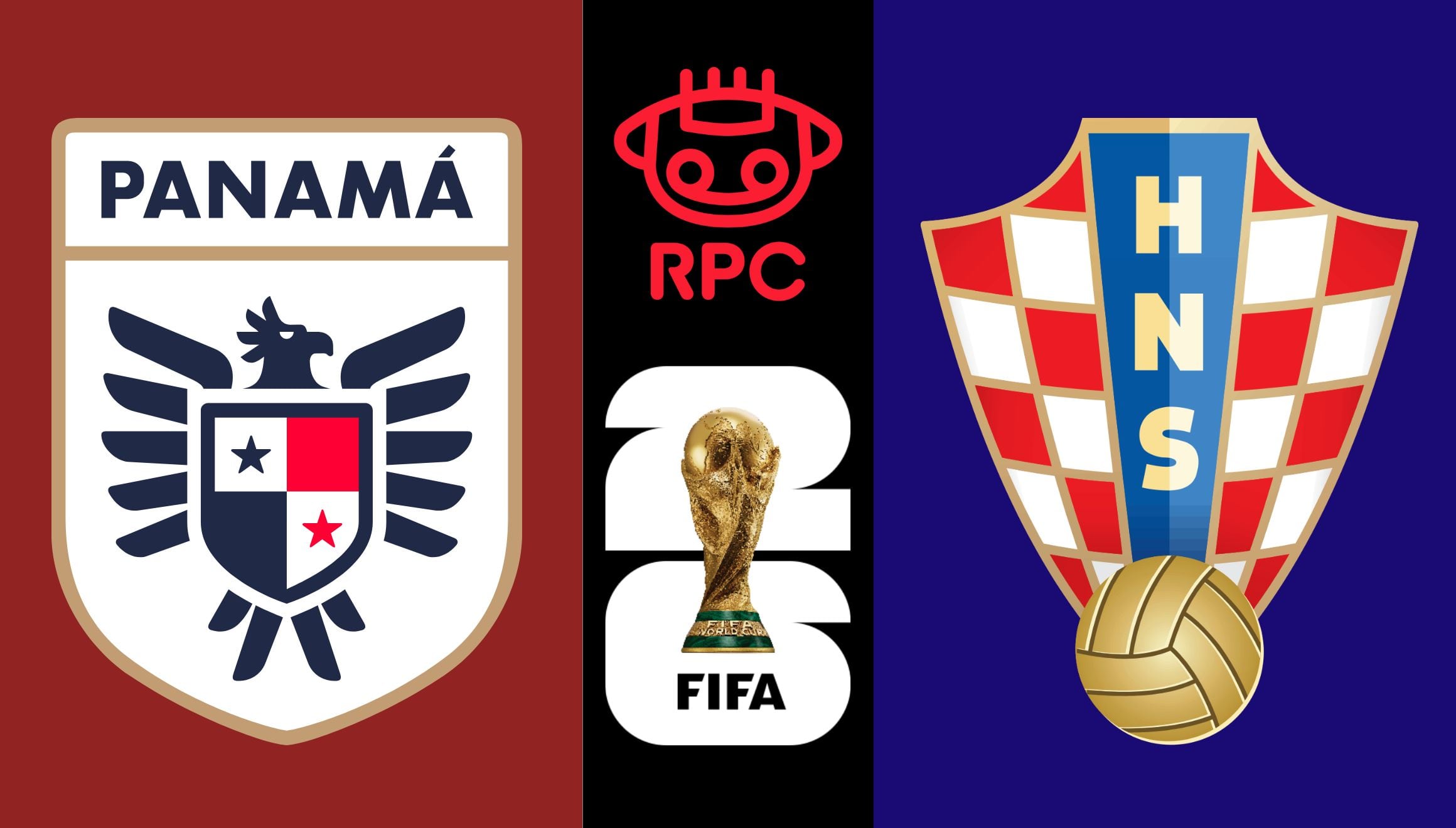 Canal 4 de RPC transmite el partido Panamá vs. Croacia en vivo hoy 23 de junio por la segunda fecha del grupo L de la Copa Mundial 2026. (Foto: Composición Gestión Mix)