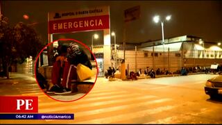 COVID-19: Decenas de personas duermen en las inmediaciones de hospital II Ramón Castilla a la espera de despistaje
