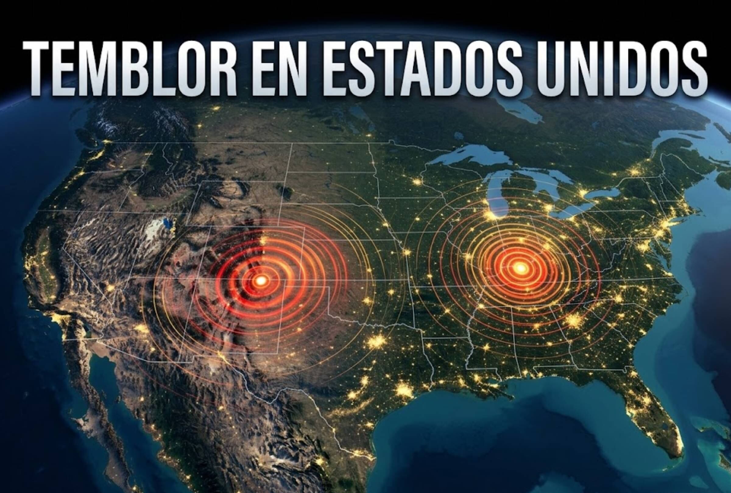 Sigue el reporte oficial del Servicio Geológico de Estados Unidos (USGS, por sus siglas en inglés) sobre los últimos temblores registrados en EE.UU. hoy. (Imagen creada por la IA de Gemini).