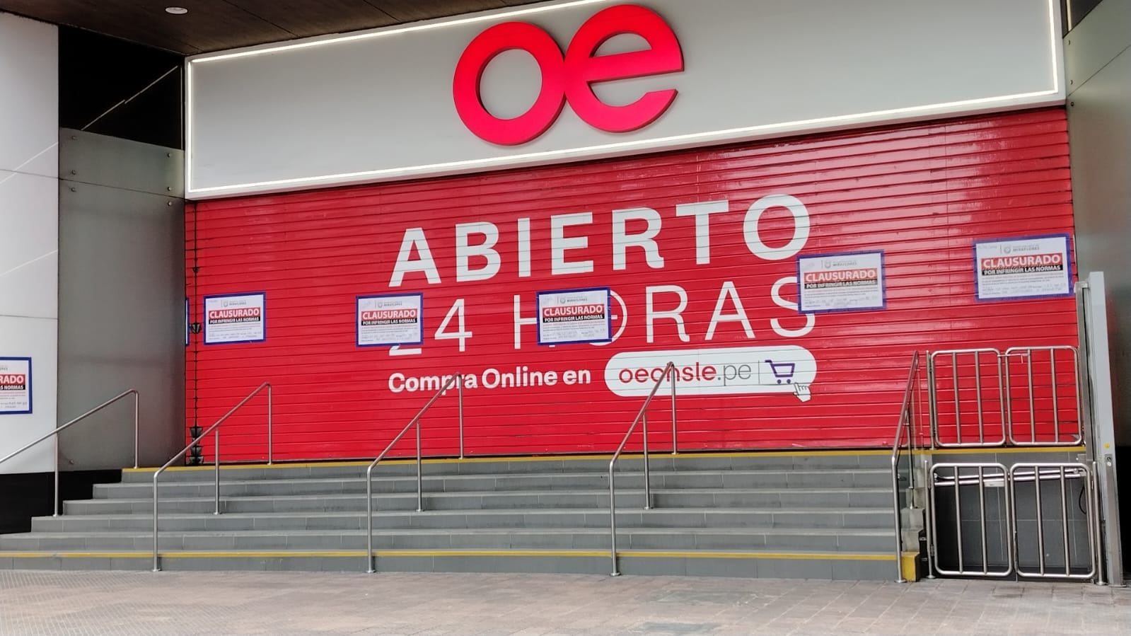 Diversos negocios del Grupo Intercorp fueron clausurados por la Municipalidad de Miraflores. (Foto: Difusión)