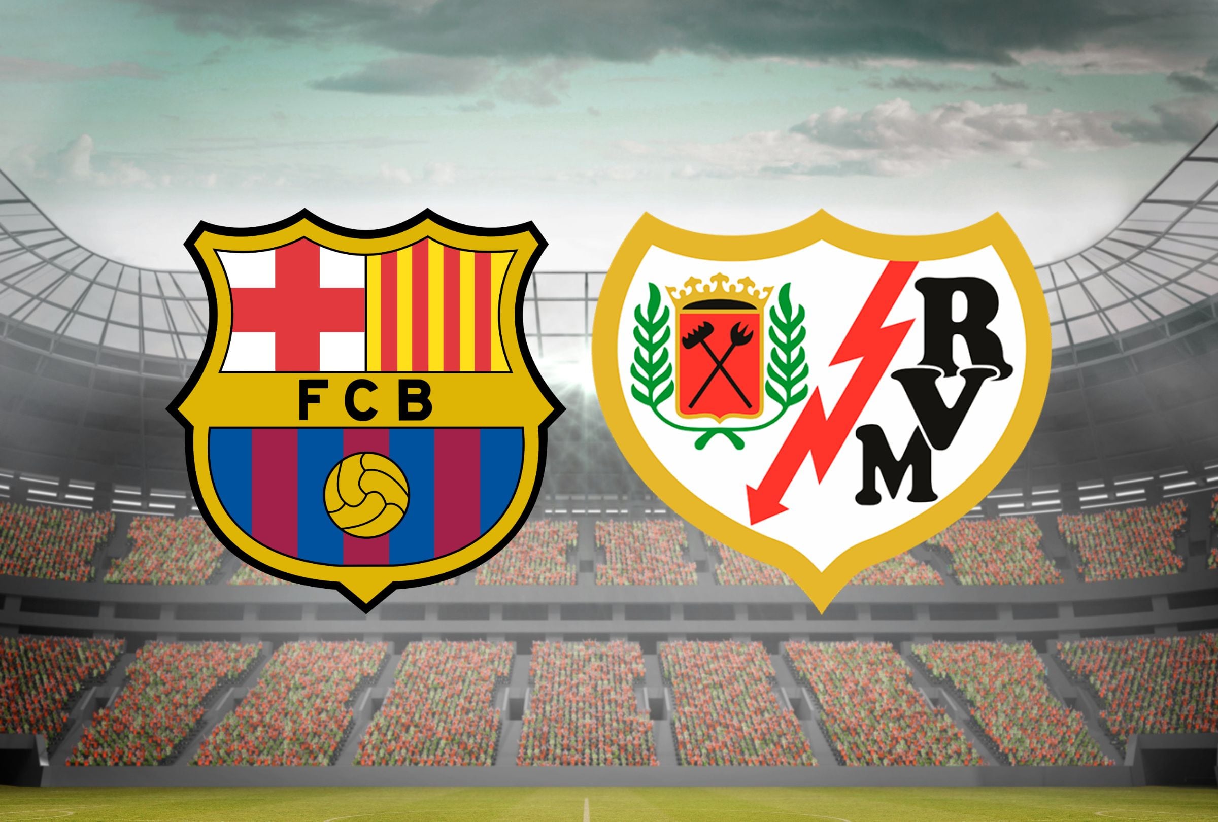 Revisa esta nota para que sepas a qué hora ver el FC Barcelona vs. Rayo Vallecano EN VIVO por LaLiga 2026. (Foto: Composición Gestión Mix)