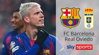 SKY Sports televisó el juego FC Barcelona 3-0 Real Oviedo desde México (25/01/2026)