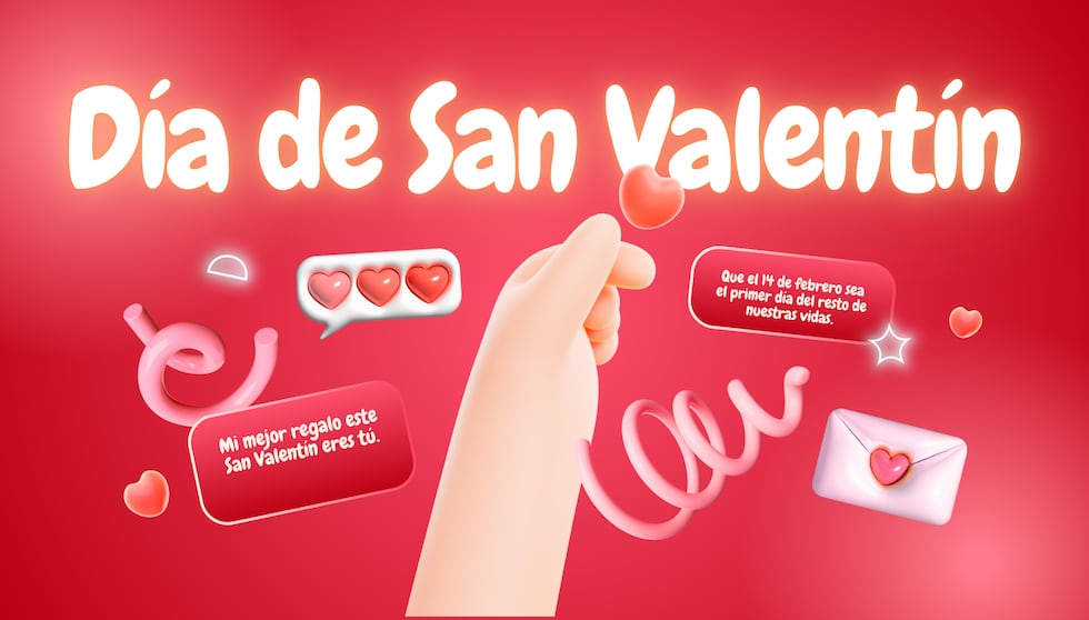 Mi mejor regalo este San Valentín eres tú. | Crédito: canva.com / Composición Gestión Mix