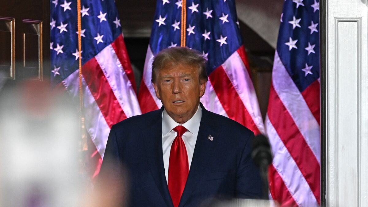 Trump publica un mapa en el que la bandera de Estados Unidos cubre México, el Caribe y Canadá