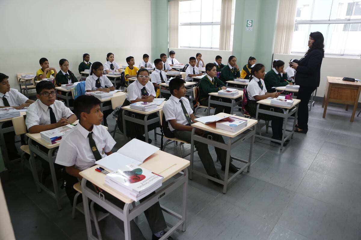 Minedu indica que en el caso de lluvias que afectan a regiones se viene evaluando la fecha de inicio del año escolar que hasta el momento está programado para el 11 de marzo. (Foto: GEC)