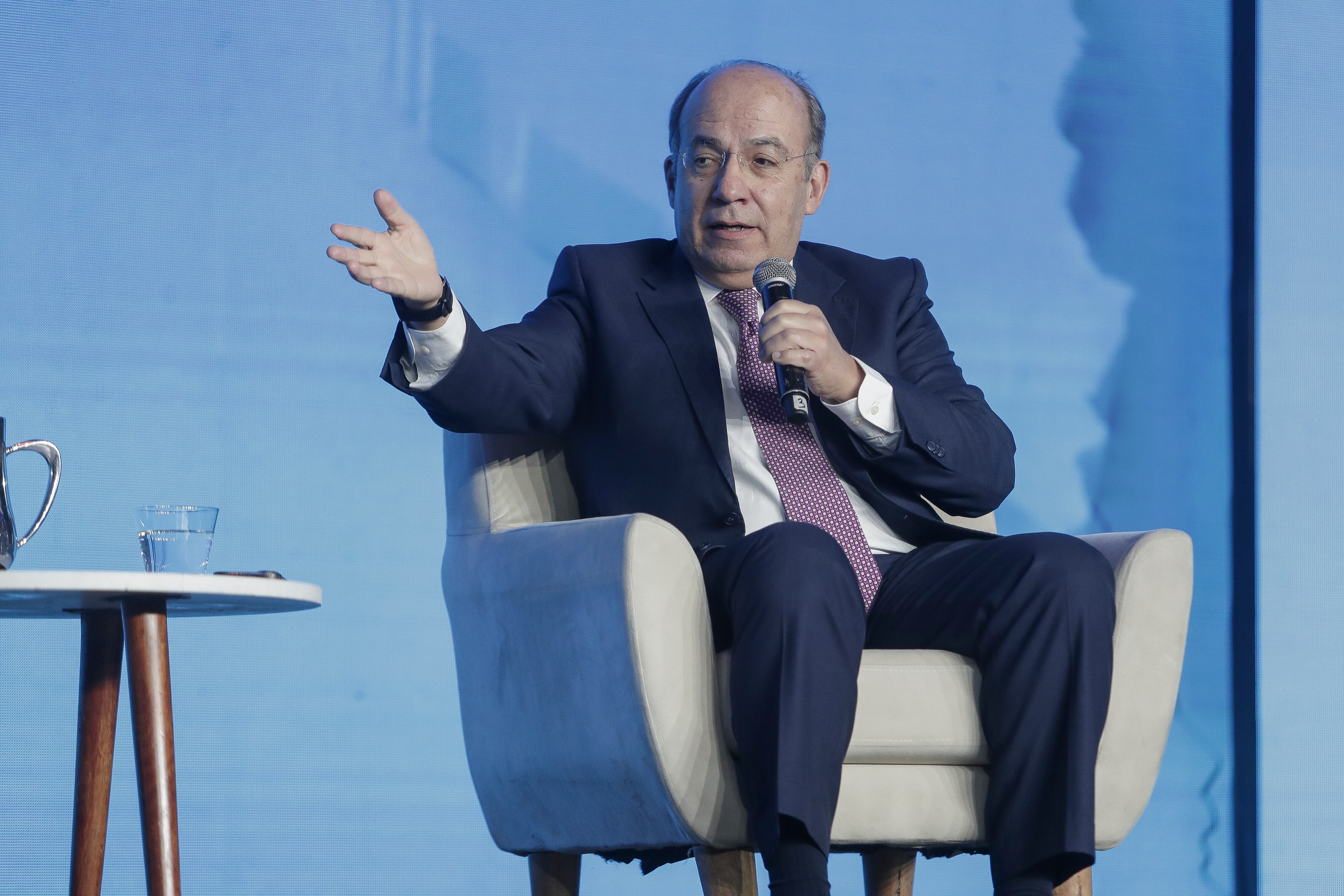Felipe Calderón, exmandatario de México. (Foto: Julio Reaño / GEC)