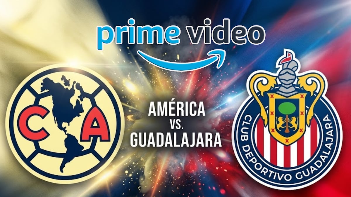 ⚫ Prime Video EN VIVO - Ver América vs. Chivas GRATIS por Fútbol TV online