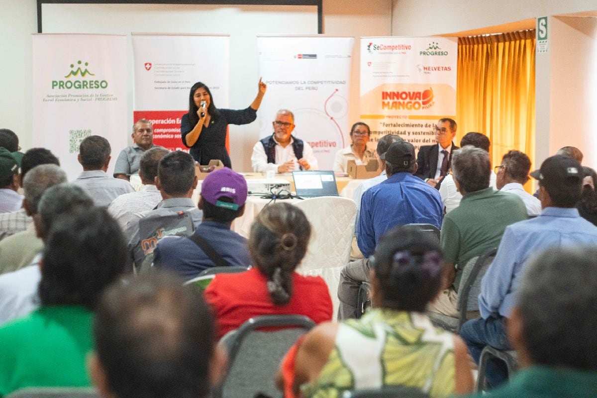 Lanzamiento del proyecto Innova Piura Mango.