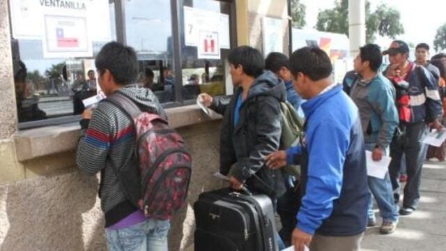 Mayor cantidad de peruanos que retornan al país provienen de Chile