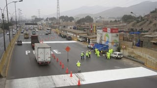 Municipalidad de Lima retira nueva caseta de peaje en Puente Piedra