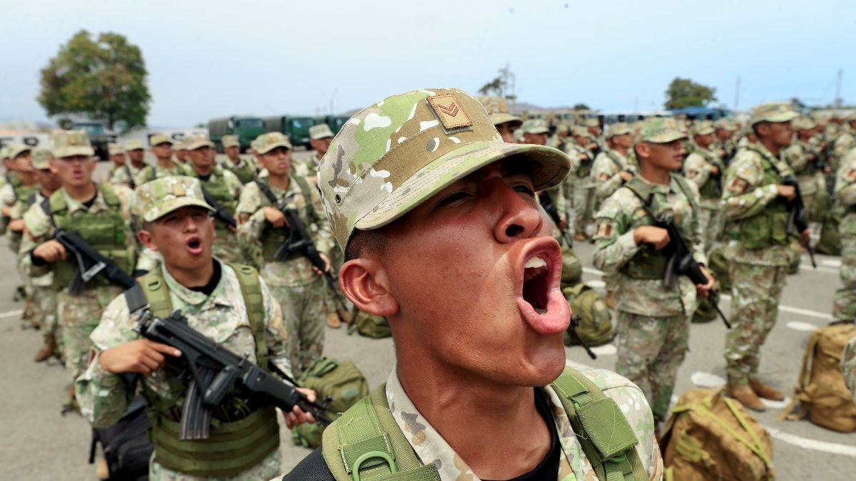 Gobierno espera ejecutar operaciones militares contra organizaciones criminales