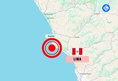 Temblor hoy en Lima, Perú: epicentro al sur de Huacho