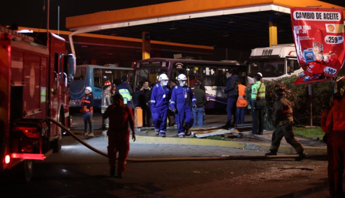 La deflagración ocurrió en horas de la tarde del lunes 20 de mayo | Foto: Anthony Niño de Guzmán / El Comercio
