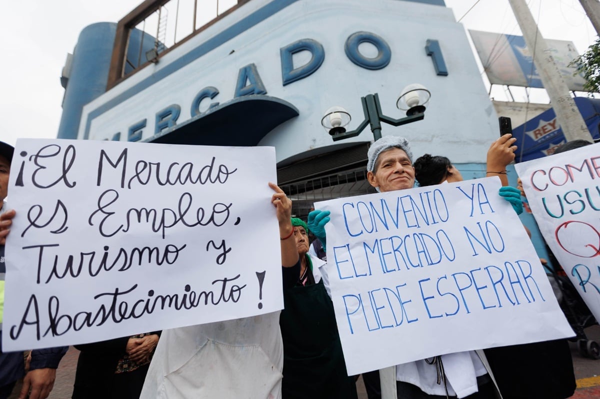 Mercado N° 1 se encuentra clausurado desde agosto del 2024. (Foto: Municipalidad Distrital de Surquillo)