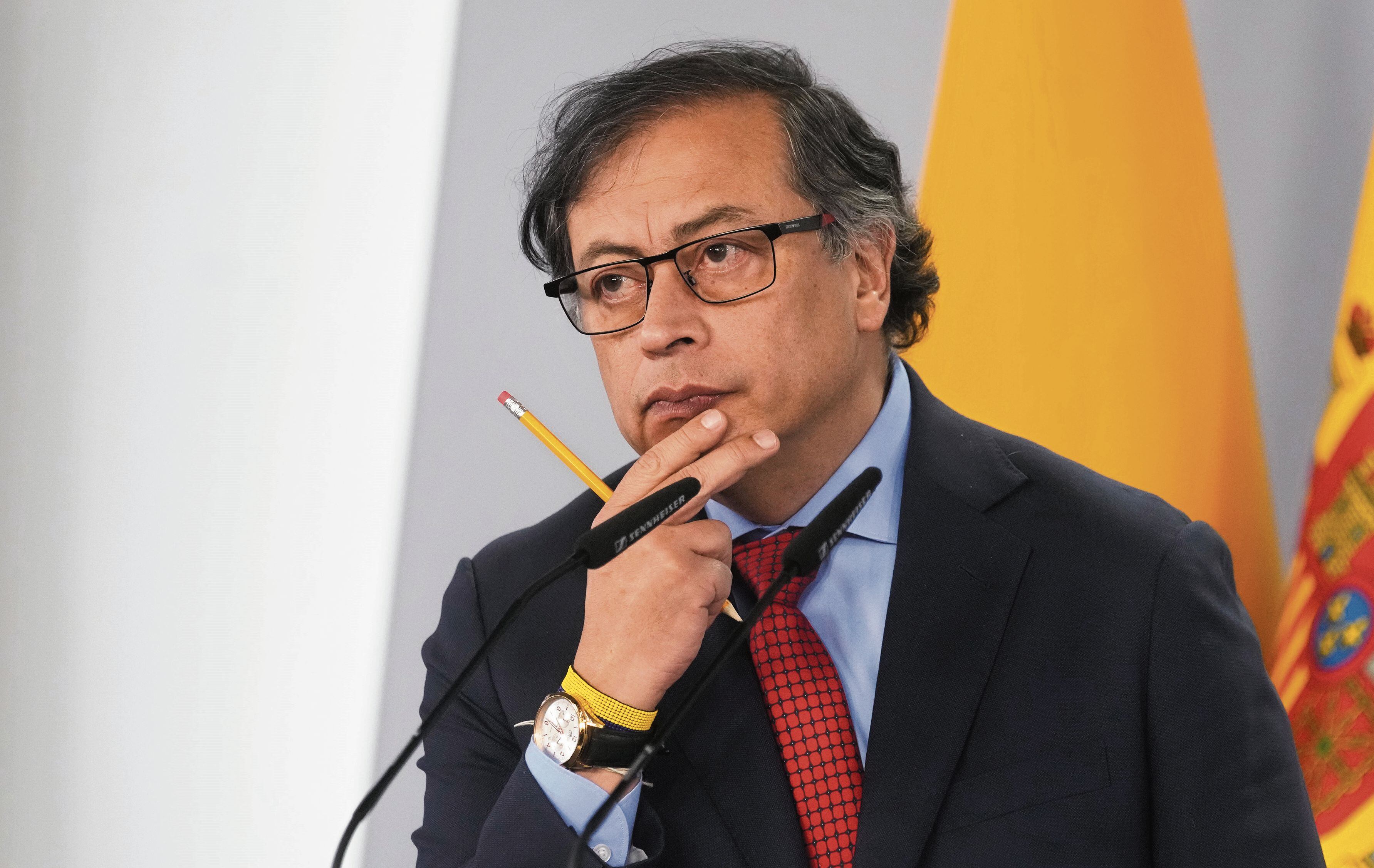 El fracaso de la reforma laboral significó un duro revés en las propuestas clave de Petro, que incluyen modificaciones al sistema de salud y al de pensiones. (AP Photo/Paul White)