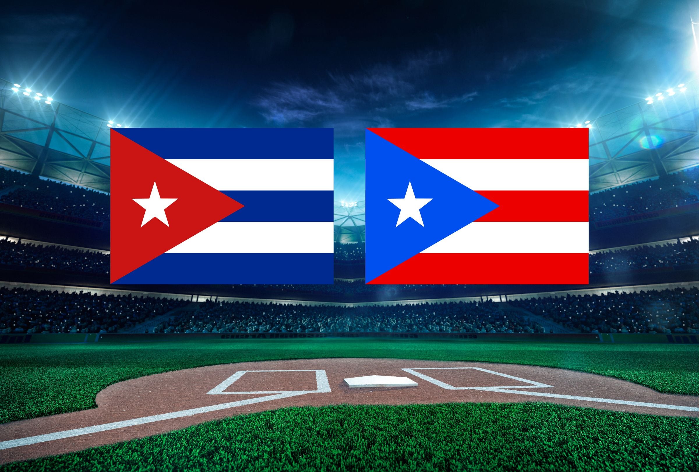 Revisa esta nota para que sepas a qué hora juega y qué canal transmite el Cuba vs. Puerto Rico por el Clásico Mundial de Béisbol 2026. (Foto: Composición Gestión Mix)
