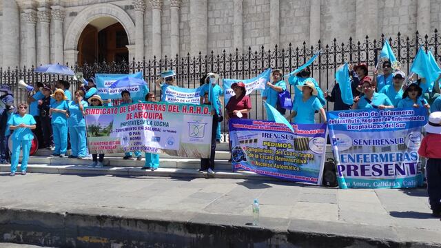 Gremios de salud inician huelga pese a que el Minsa la declara ilegal