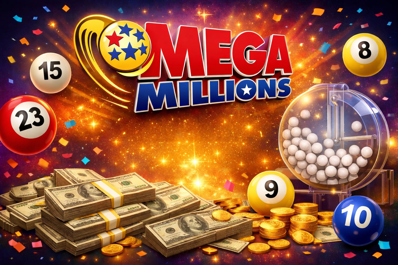 Mega Millions juega un nuevo sorteo hoy martes 14 de abril de 2026 (Imagen hecha por Gestión con apoyo de la IA Gemini)