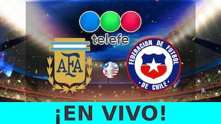 TELEFE transmitió Argentina vs. Chile por señal abierta (26/06/2024)