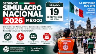 Segundo Simulacro Nacional 2026 en México: fecha, hora exacta y en qué estados se realizará