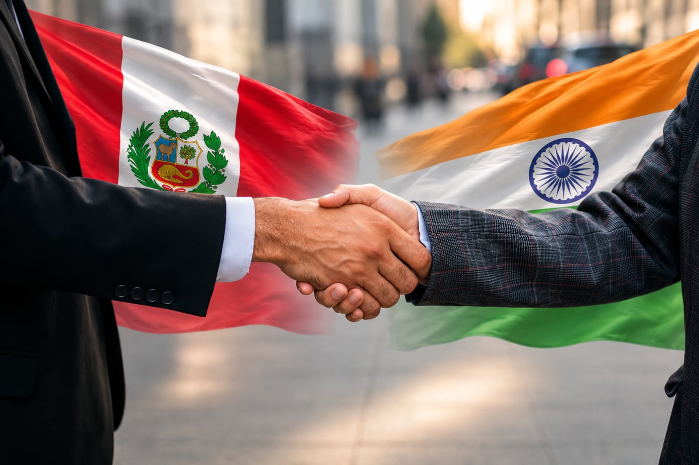 Récord exportador, dependencia del oro y una negociación que supera la década: las claves del TLC que Perú busca concretar con la India. (Foto: Pexels / ChatGPT)