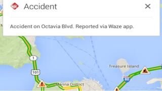 Google Maps reporta en tiempo real avisos sobre accidentes gracias a Waze