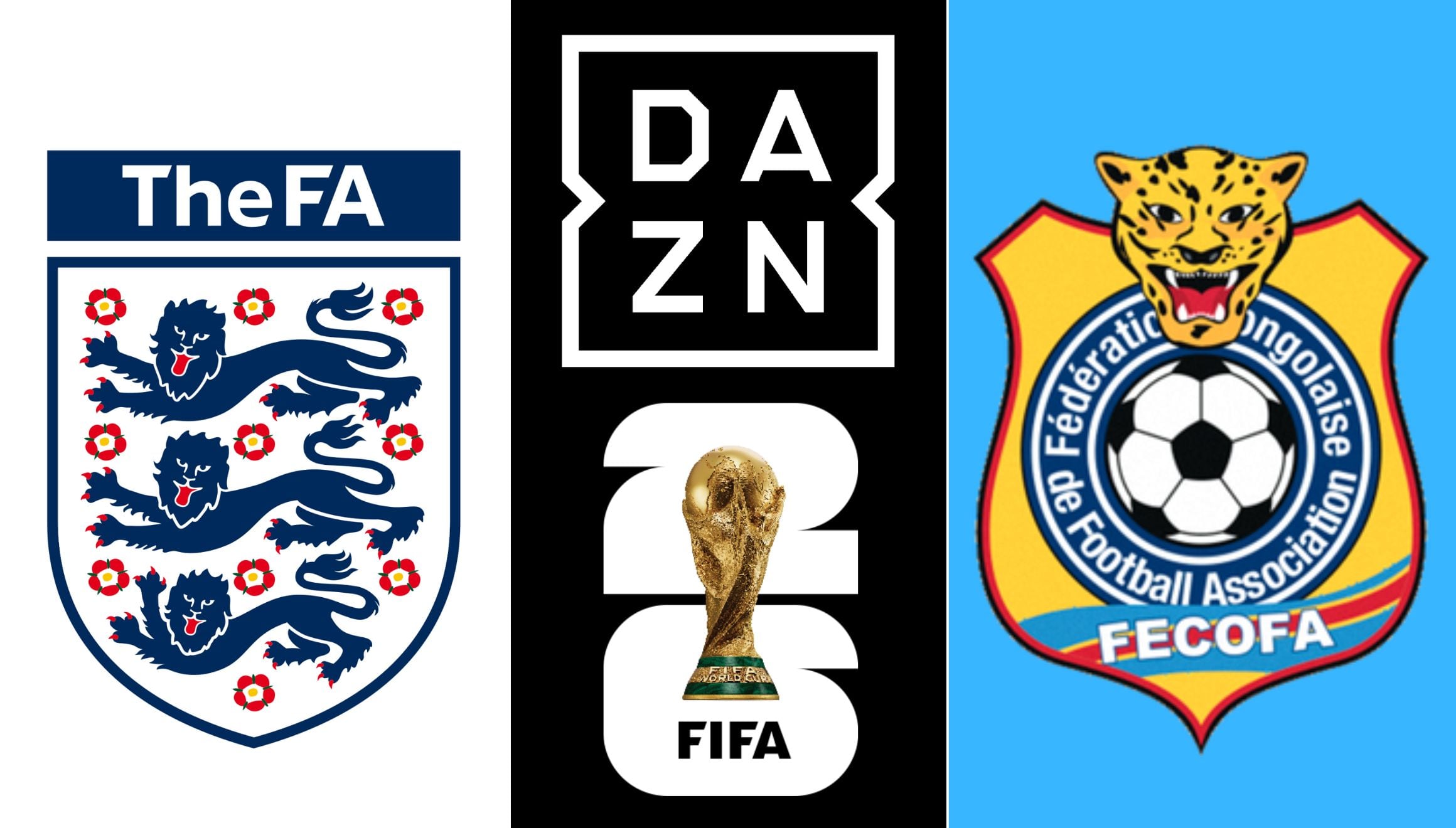 DAZN transmitió el Inglaterra - RD Congo por la Copa Mundial 2026. (Foto: Composición Gestión Mix)