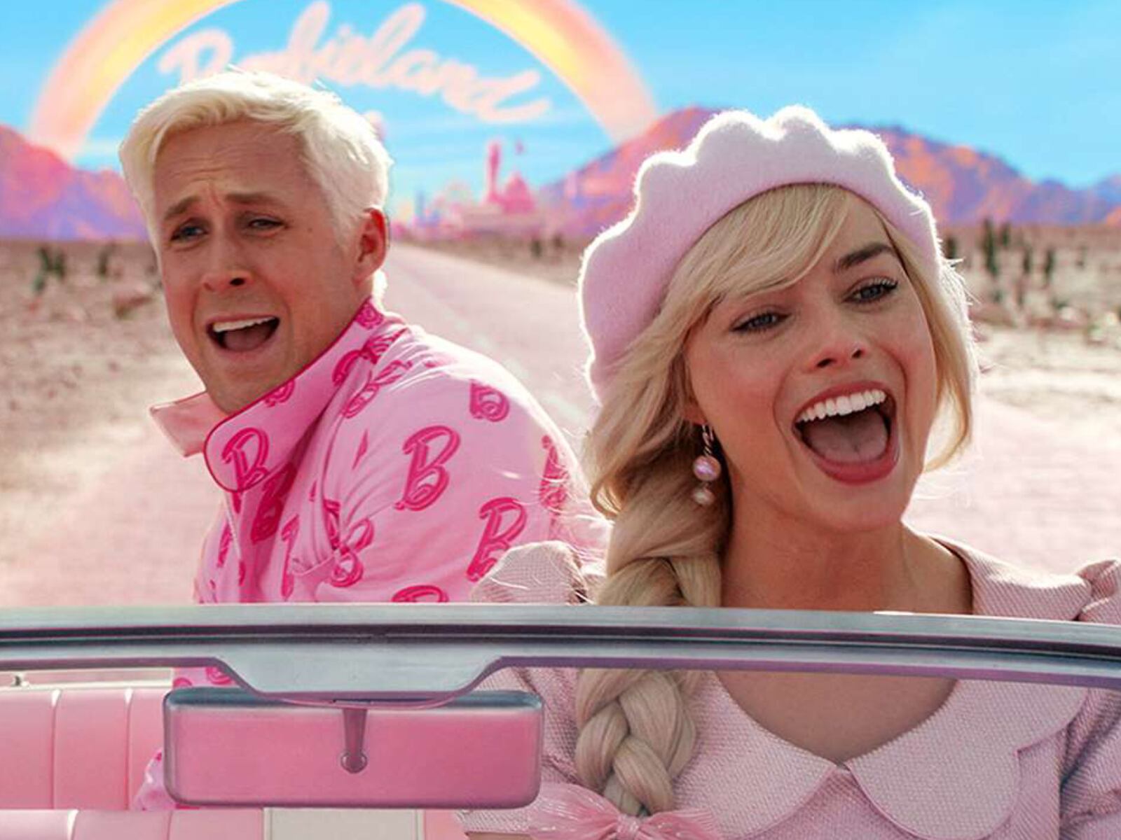 Ryan Gosling y Margot Robbie en sus respectivas caracterizaciones de la película "Barbie" (Foto: Warner Bros. Picture)