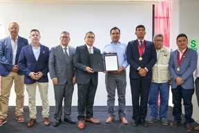 Ministro Waldir Ayasta dijo que Paita será polo de desarrollo para la industria petroquímica en el norte del Perú. Foto: Minem