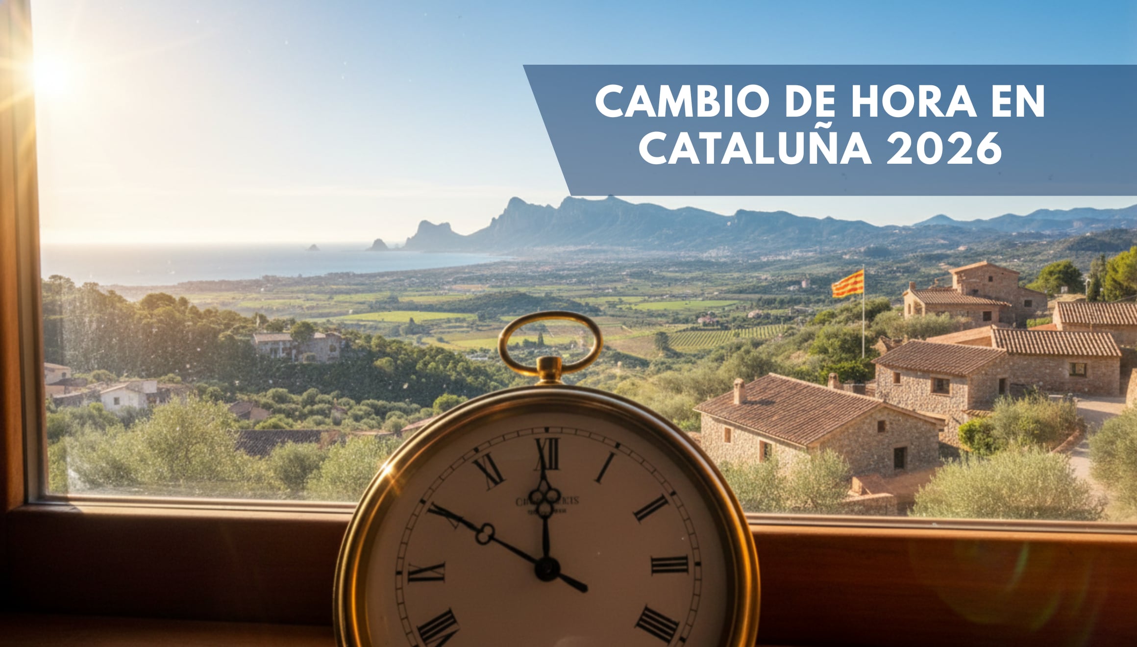 Horario de verano 2026: conoce los detalles del cambio de hora en Cataluña. Entérate si el reloj se adelanta y la fecha precisa del ajuste. Guía práctica para la comunidad hispana con vínculos en esta región de España. | Imagen referencial creada por Gestión Mix usando la IA de Gemini / Composición GEC