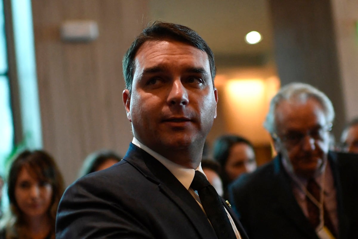 Flávio Bolsonaro. (Foto: AFP)