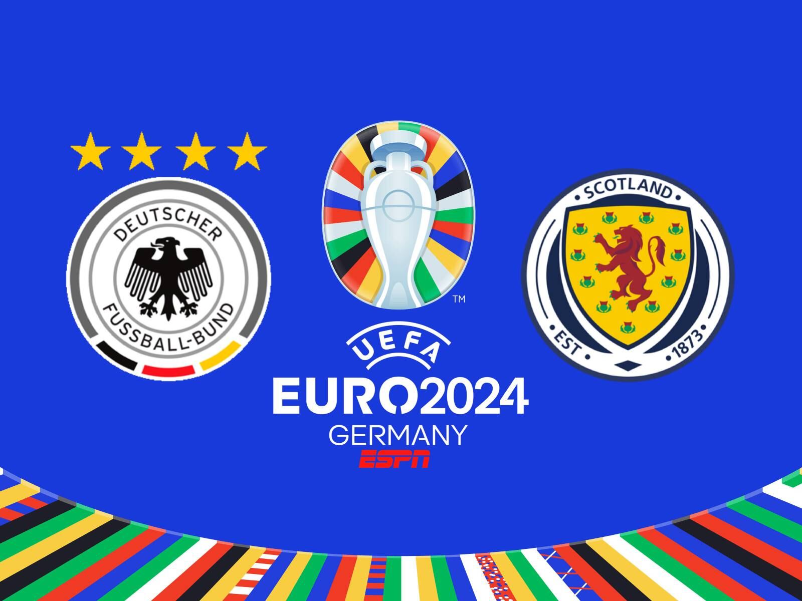 Sigue la cobertura de ESPN en Latinoamérica para poder ver el partido Alemania vs. Escocia por la fecha 1 del grupo A de la Eurocopa desde el Allianz Arena de Múnich, Alemania. (Foto: Composición)