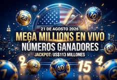 Números ganadores del Mega Millions, 21 de agosto 2026: mira los resultados del sorteo con jackpot de $113 millones en EE.UU.