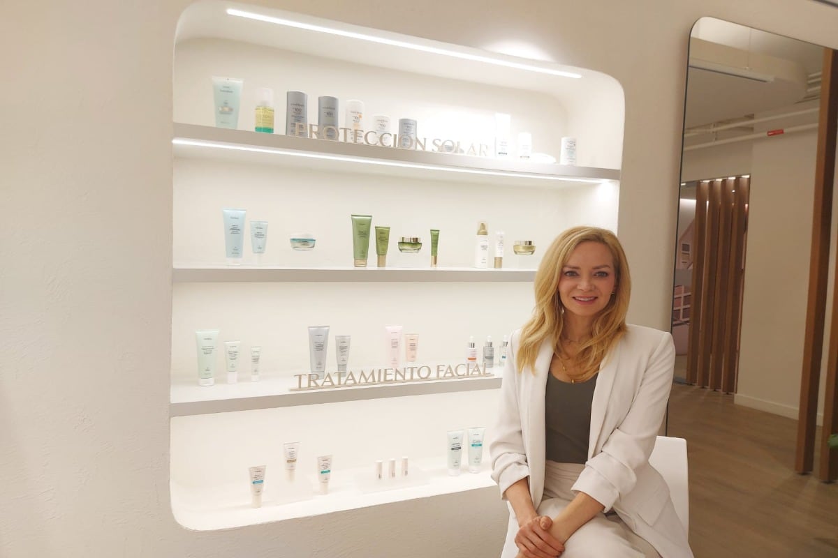 En la línea de tratamiento facial, la compañía lanzará una nueva gama de productos Prestige, diseñada como alternativa cosmética a tratamientos invasivos como el bótox o los bioestimuladores, adelantó Suzanne Piqueras. Foto: GEC