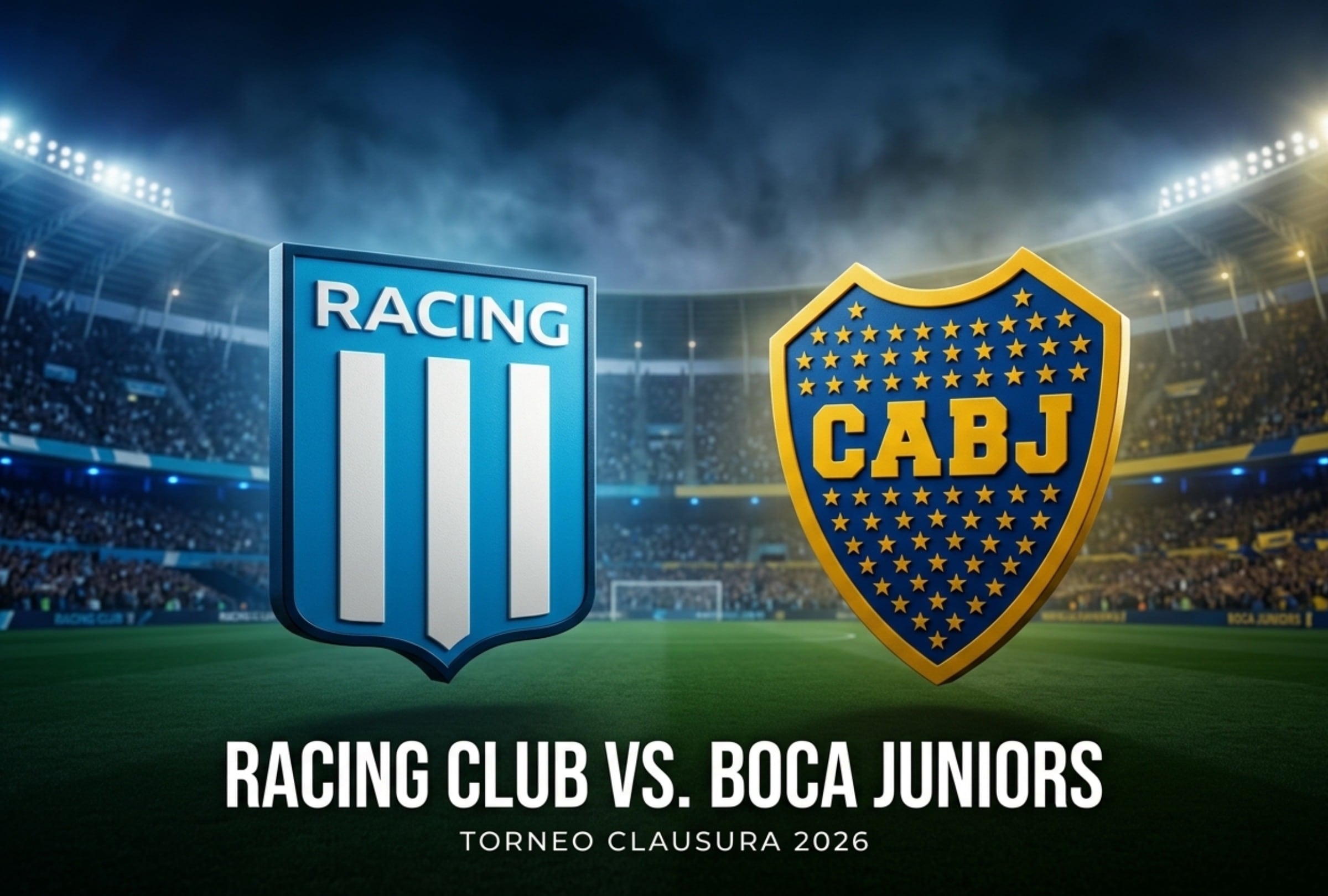¿A qué hora juega y en qué canal transmiten Boca Juniors vs. Racing EN VIVO hoy por Torneo Clausura de LPF 2026?
