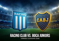 ⌚ ¿A qué hora juega y en qué canal transmiten Boca Juniors vs. Racing EN VIVO hoy por Torneo Clausura?
