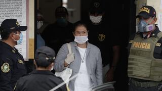 Keiko Fujimori recupera su libertad y deja el penal de mujeres de Chorrillos