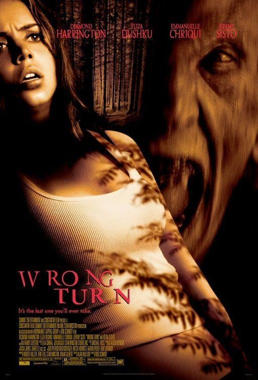 El póster de "Wrong Turn", película de terror dirigida por Rob Schmidt y escrita por Alan B. McElroy (Foto: 20th Century Fox)