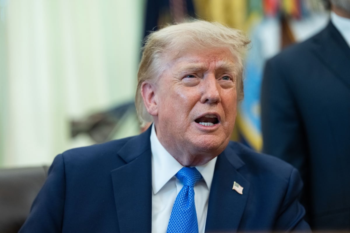 El presidente de los Estados Unidos, Donald Trump. (EFE/EPA/Aaron Schwartz)