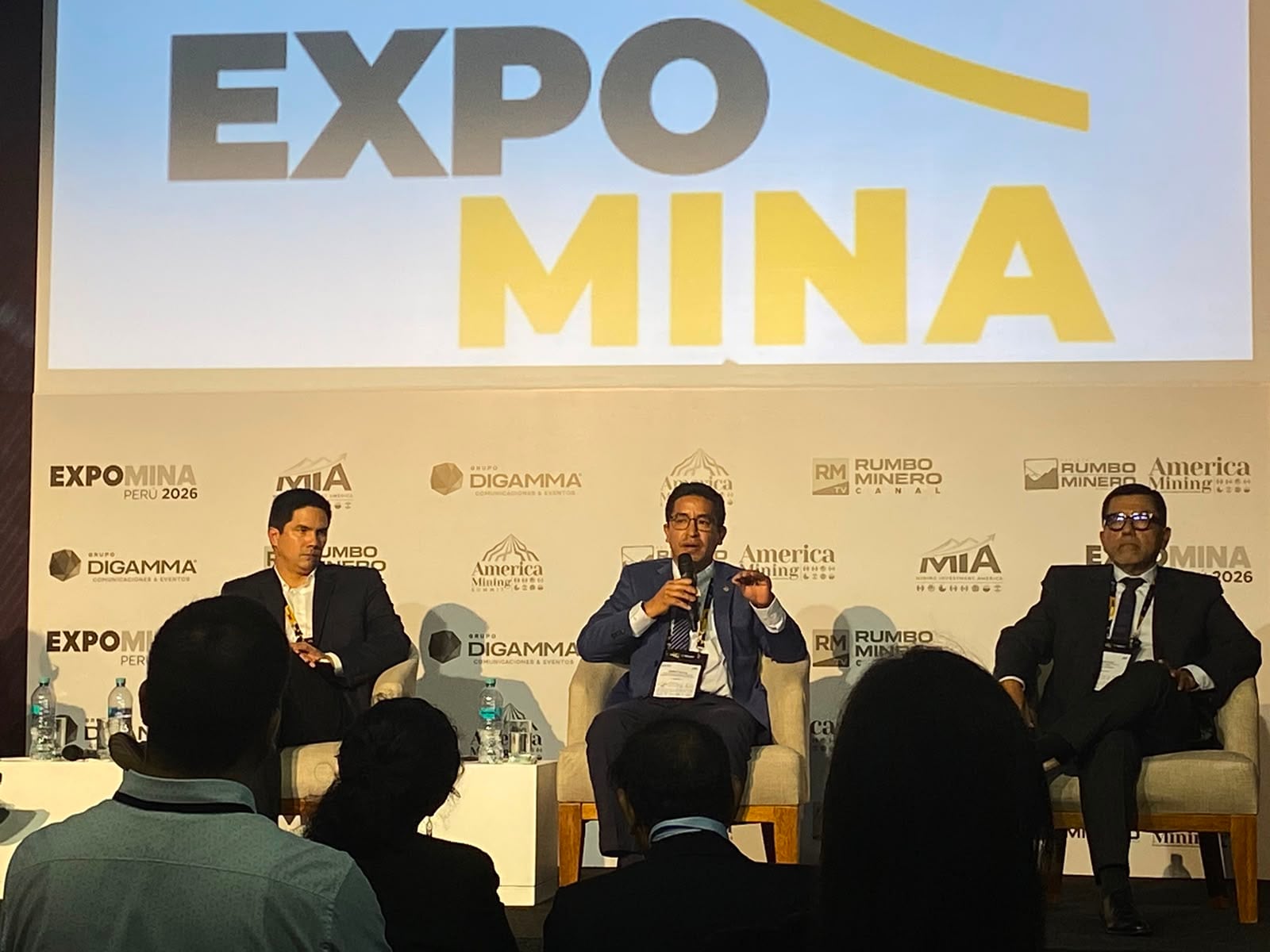 El panorama minero muestra una cartera valorizada en US$ 64,075 millones, distribuida en 19 departamentos, precisó el director general de Promoción y Sostenibilidad Minera del Minem, Michael Acosta. (Foto tomada por Guadalupe Gamboa)