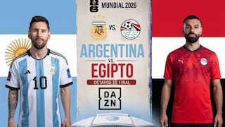 DAZN transmitió la clasificación de Argentina 3-2 Egipto por octavos de final de la Copa Mundial FIFA 2026