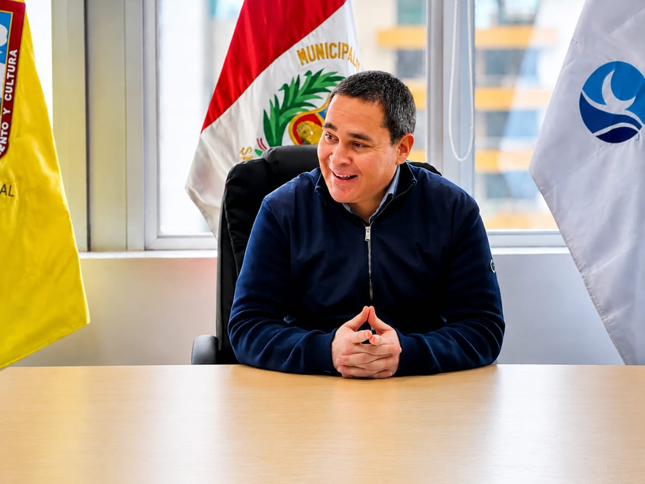 Eduardo Bless, alcalde de San Miguel.
