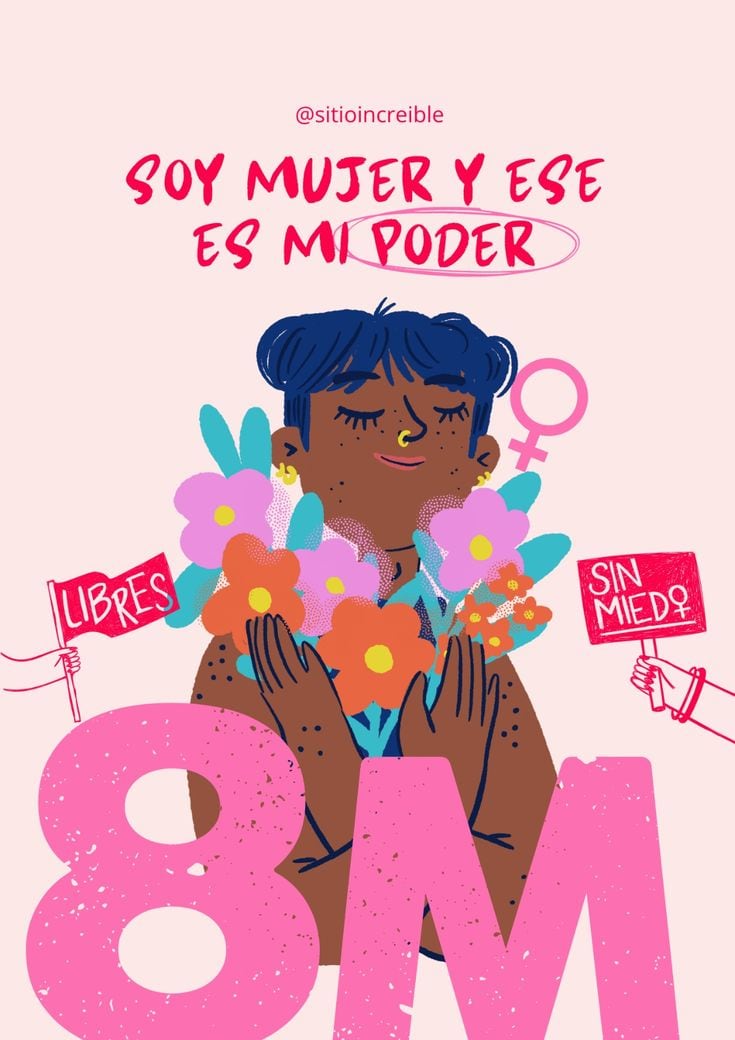 Elige una de estas 50 imágenes por el Día de la Mujer 2026 y conmemora este 8M una fecha especial en la lucha del género por la igualdad. (Foto: Pinterest)