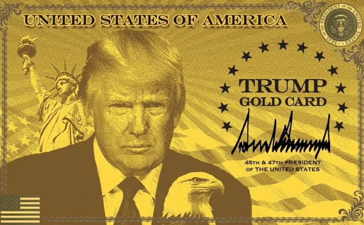 El Gobierno estadounidense abrió el registro para la “tarjeta dorada”, creada para captar millonarios y talento altamente calificado. Foto: EFE.