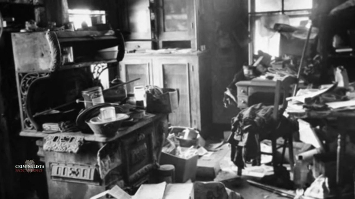 La casa de Ed Gein donde encontraron cuerpo y restos de mujeres (Foto: Criminalista Nocturno / YouTube)