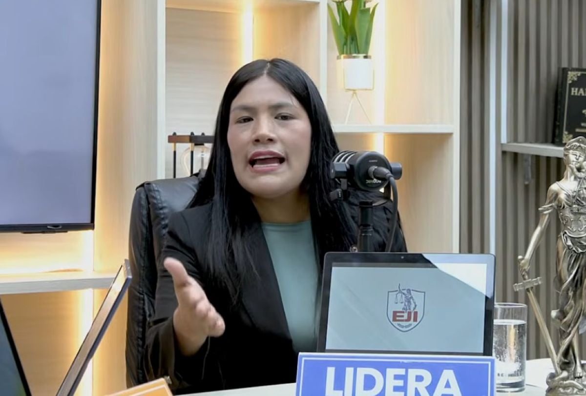 La diputada afirmó que presentó dos querellas contra Vásquez Castillo y negó haberle exigido S/300 mil. Foto: Captura YouTube.