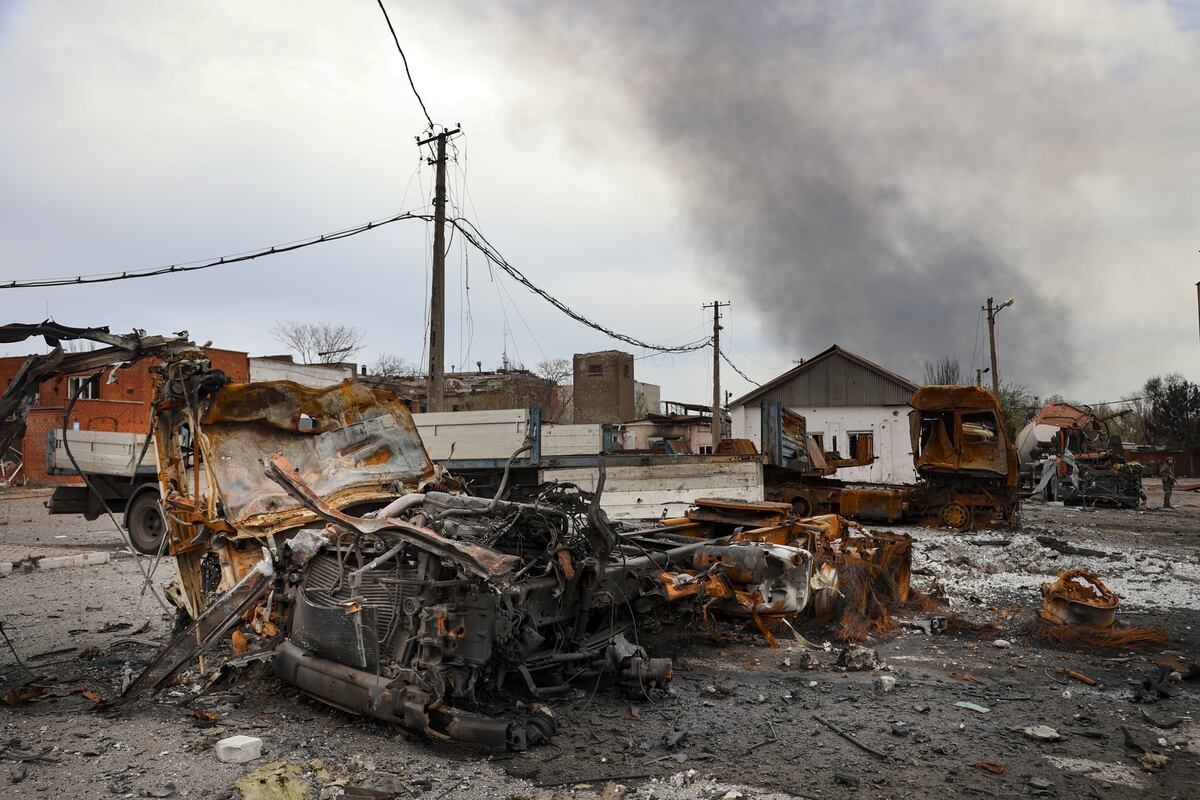La fase tres contará con una contraofensiva ucraniana muy esperada en el sur. (AP Photo/Alexei Alexandrov)