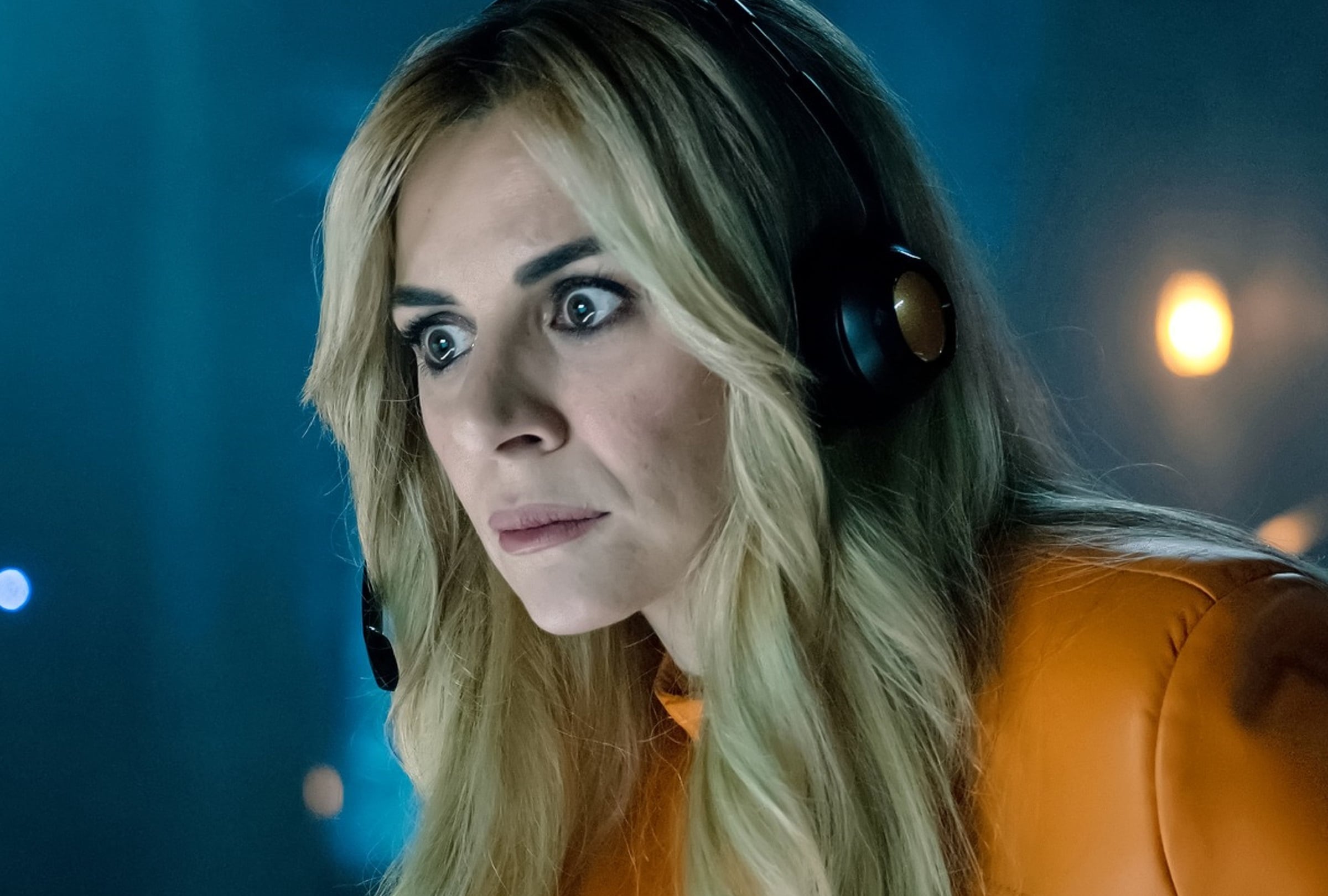 Miren Ibarguren es la encargada de interpretar a Minerva Palatchi en la serie española "El refugio atómico", creada por Álex Pina y Esther Martínez Lobato (Foto: Netflix)