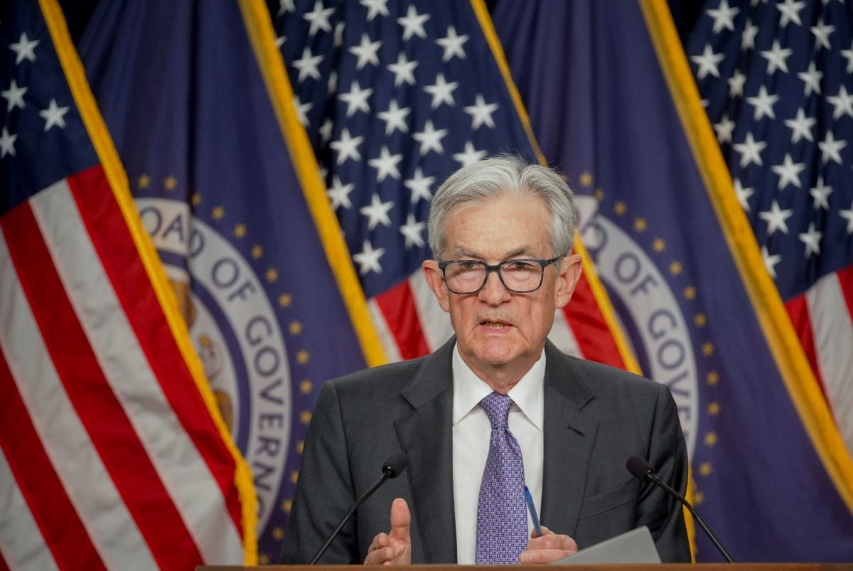 El presidente de la Reserva Federal de Estados Unidos, Jerome Powell.
