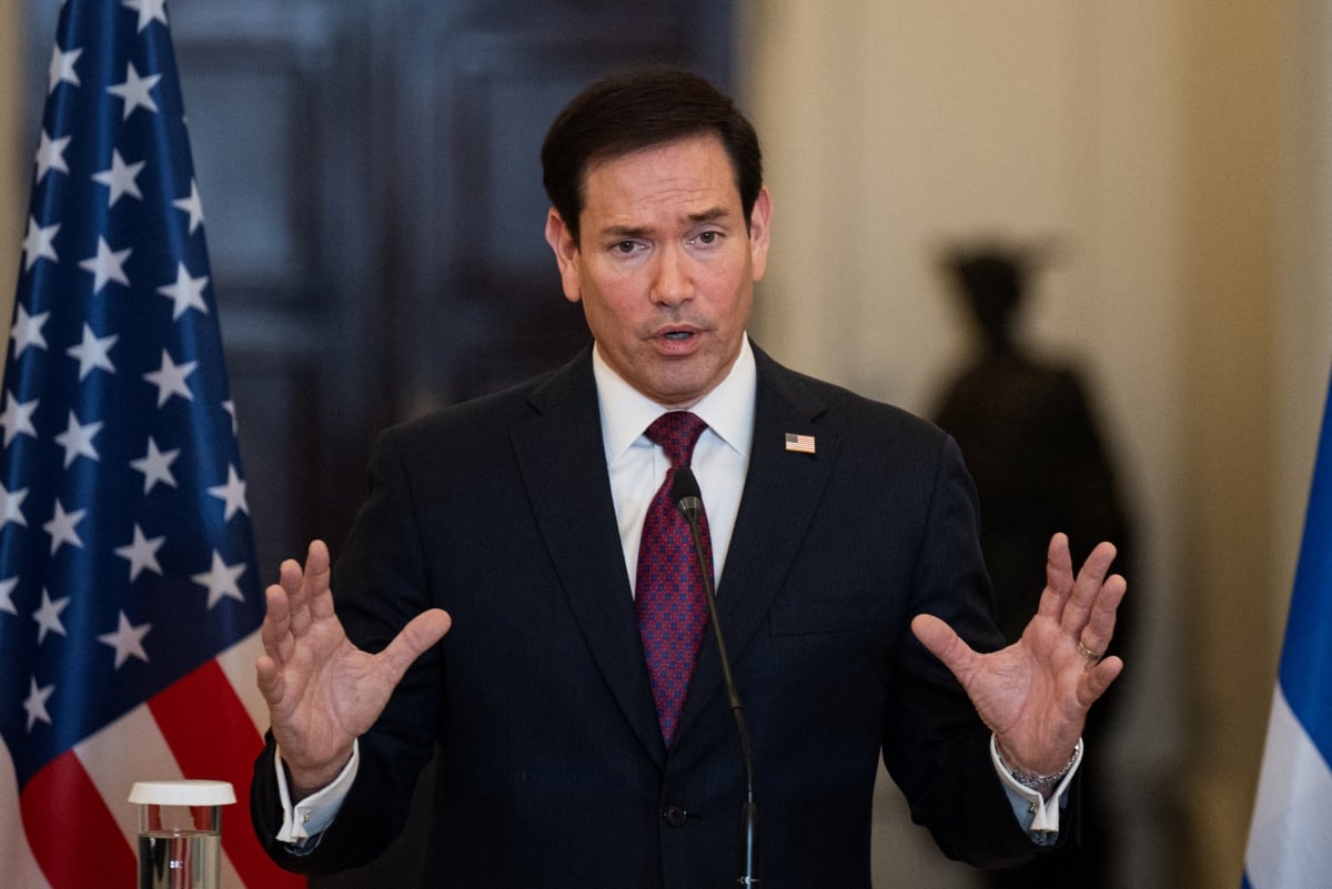 El secretario de Estado estadounidense, Marco Rubio. (Foto de Angelos TZORTZINIS / AFP)